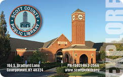 Scott County Public Library Card