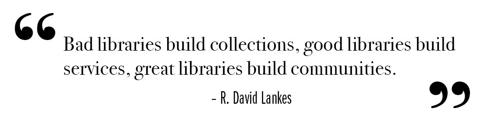 Testimonial about public librarys
