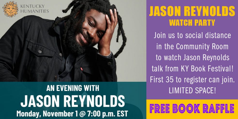 Jason Reynolds Watch Party at the library