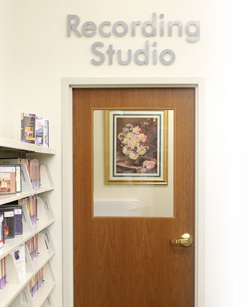Recording Studio entrance