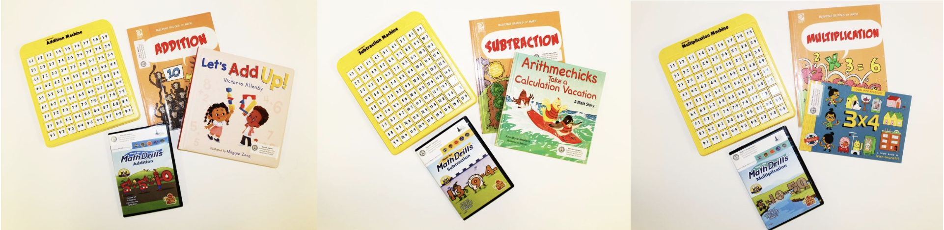 3 math kits