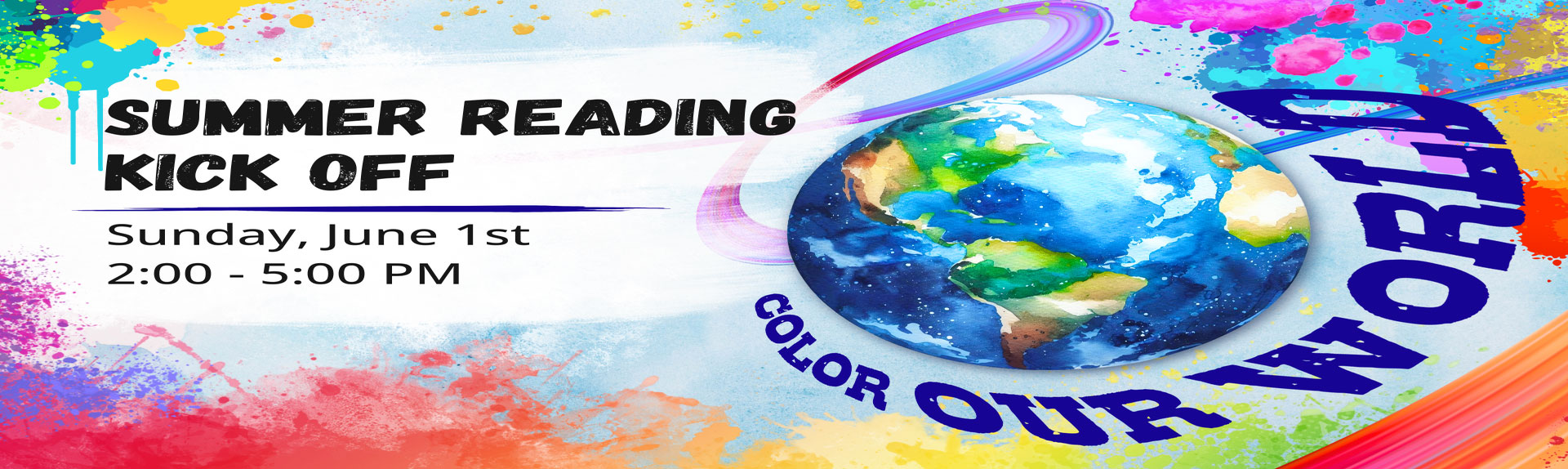 Summer reading kick off