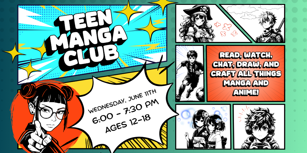 Teen Manga Club at the library