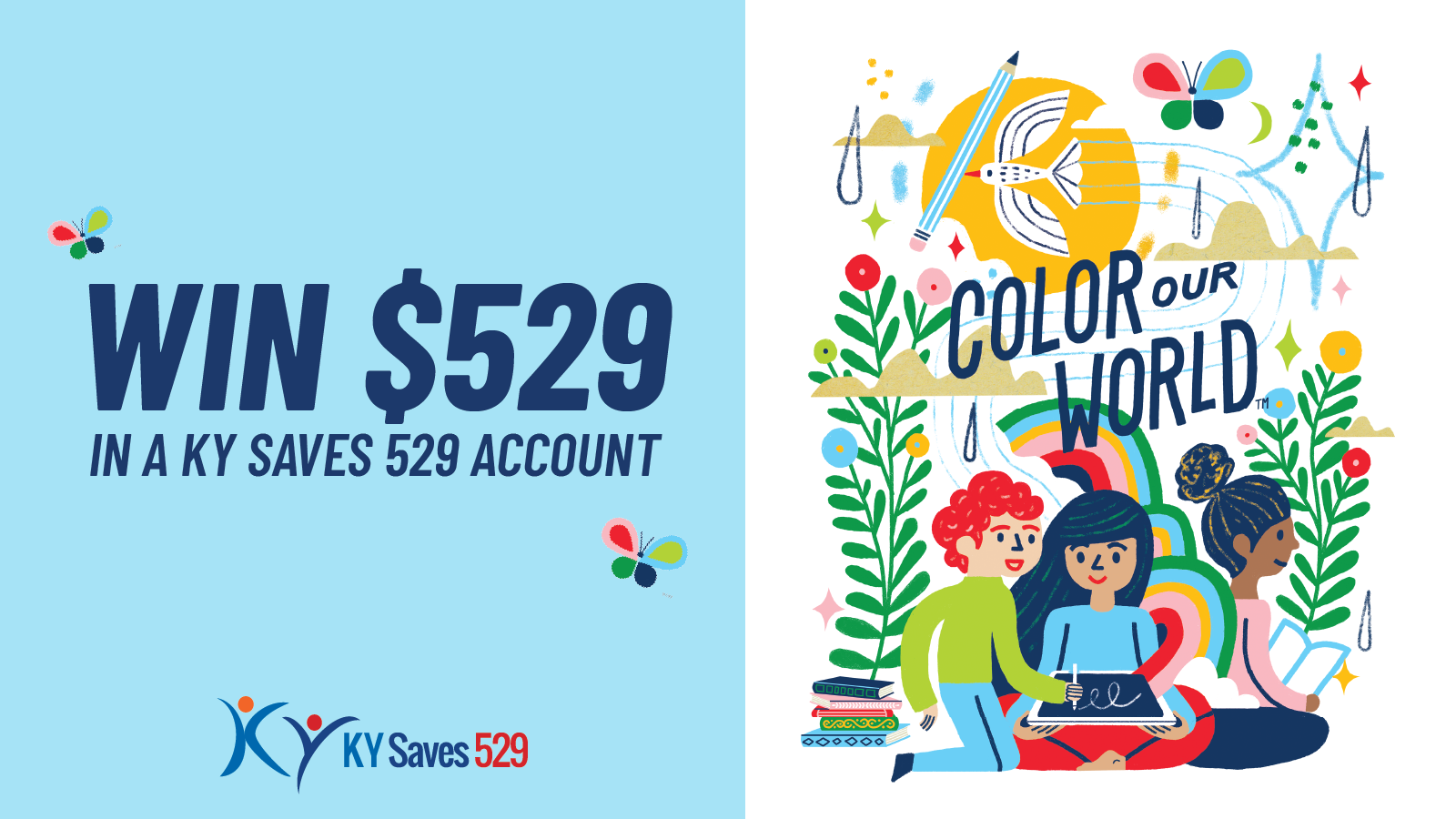 Summer Reading prize. win $529 for college 529 plan
