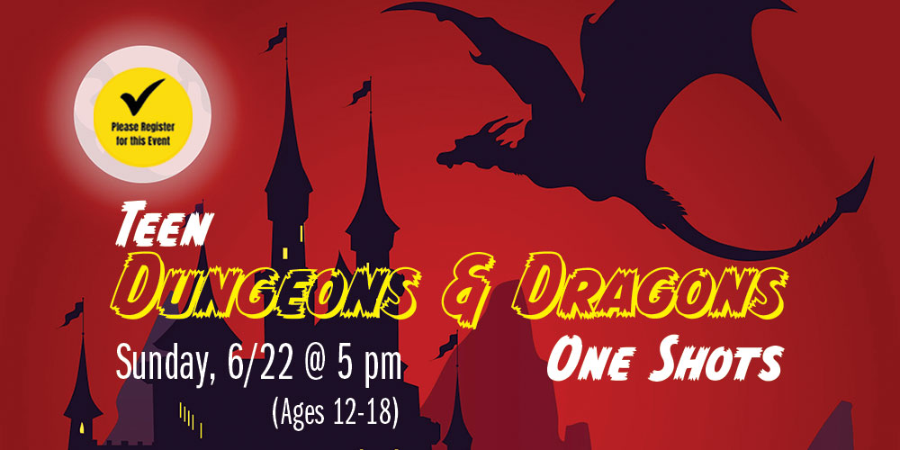 Teen Dungeons and Dragons One Shots