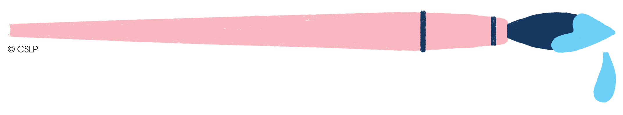 paint brush with paint
