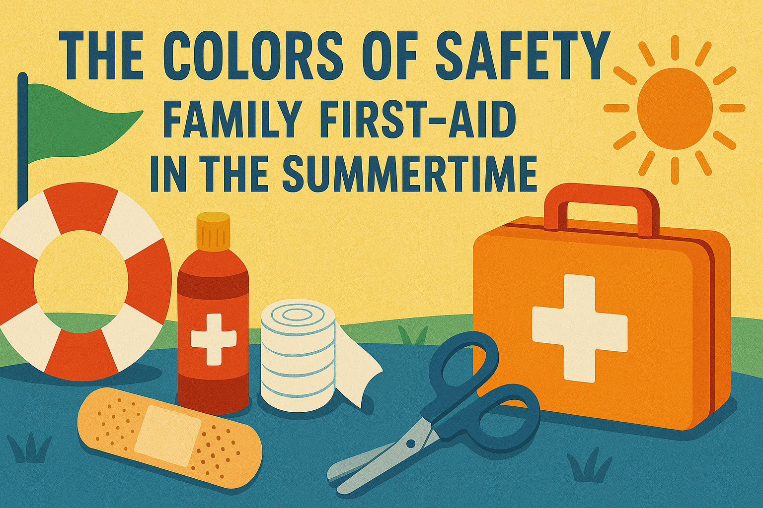 The Colors of Safety: Family First-Aid in the Summertime