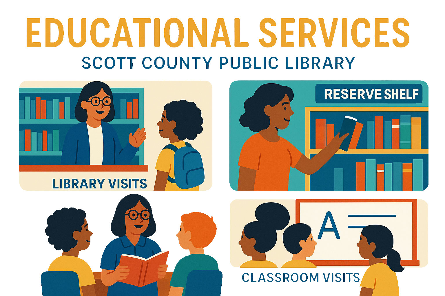Educational service at Scott County public library
