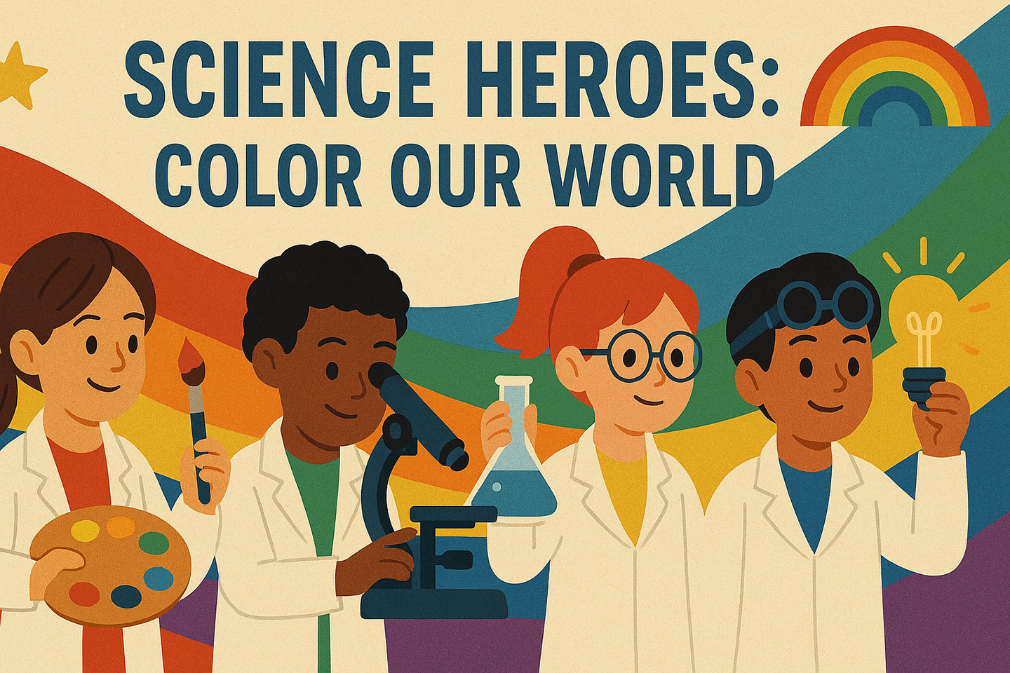 Science Heroes: Color Our World