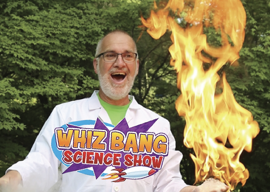 Dr Da ve from the Whiz Bang Science Show