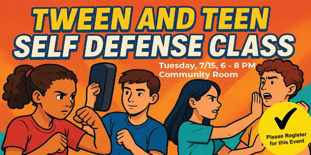 Tween & Teen Self-Defense (Ages 8-18)