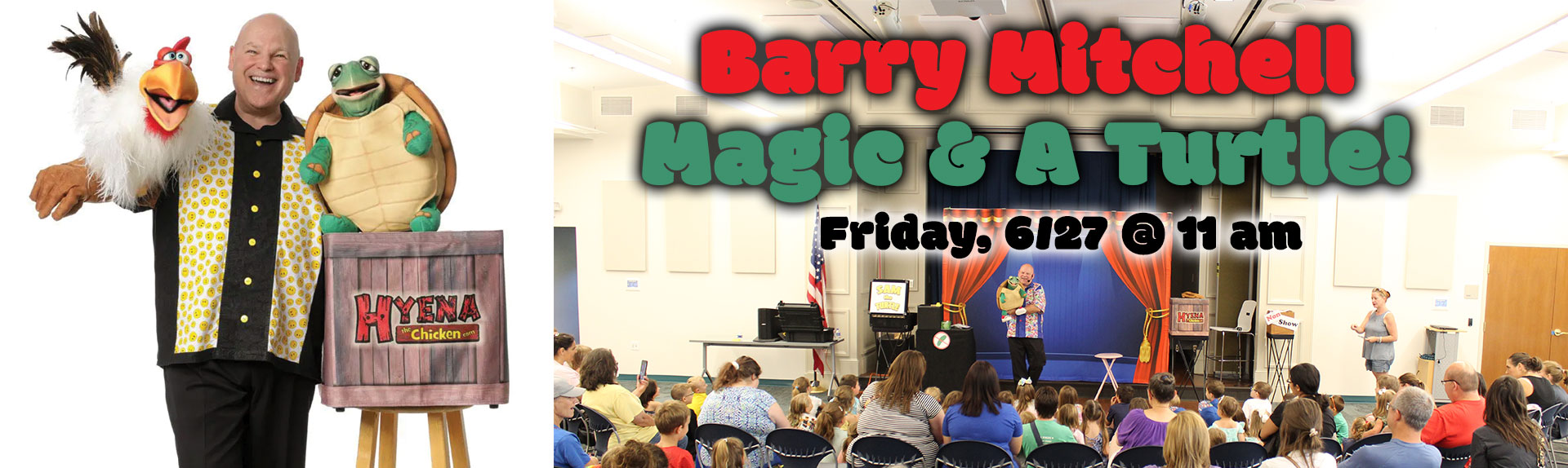 Barry Mitchell Magic & A Turtle