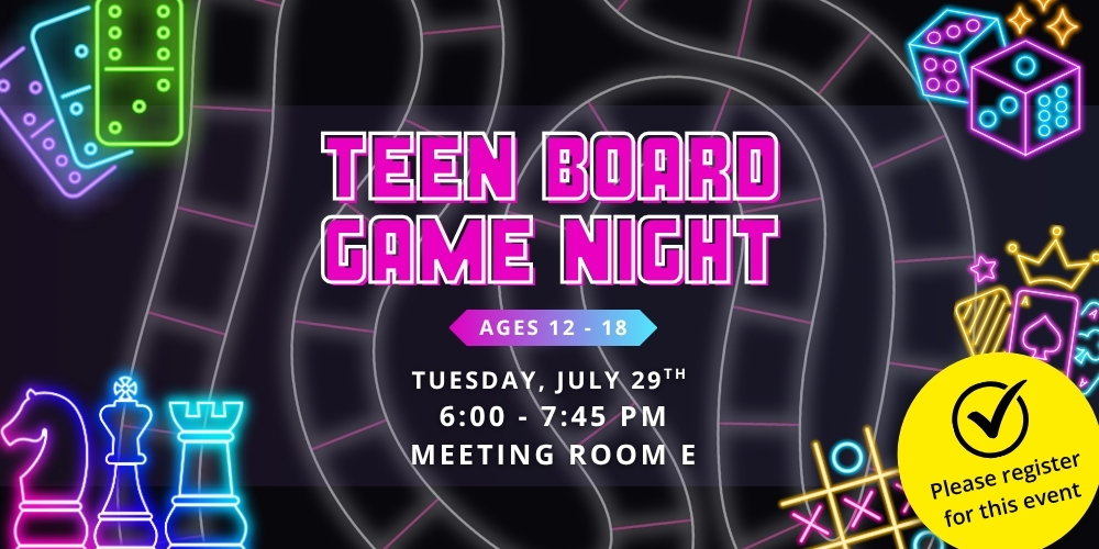 Teen Board Game Night
