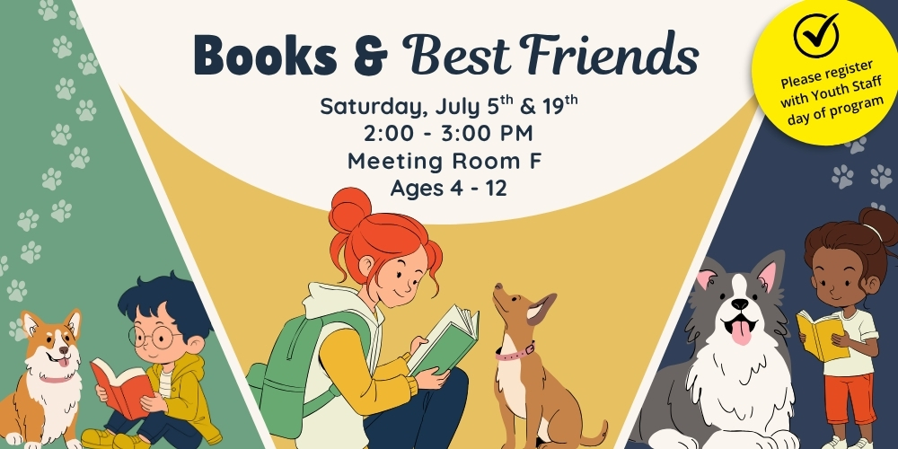 Read to therapy dogs