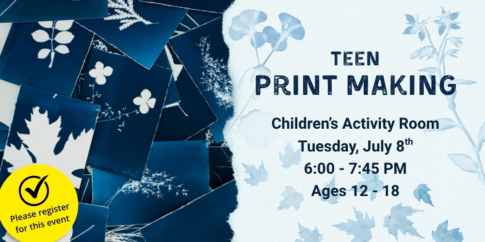 Teen Print Making