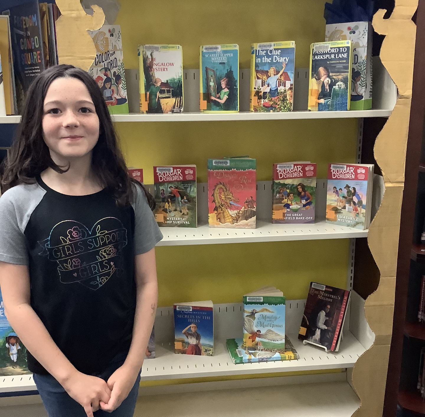 Kid Librarian Skylar