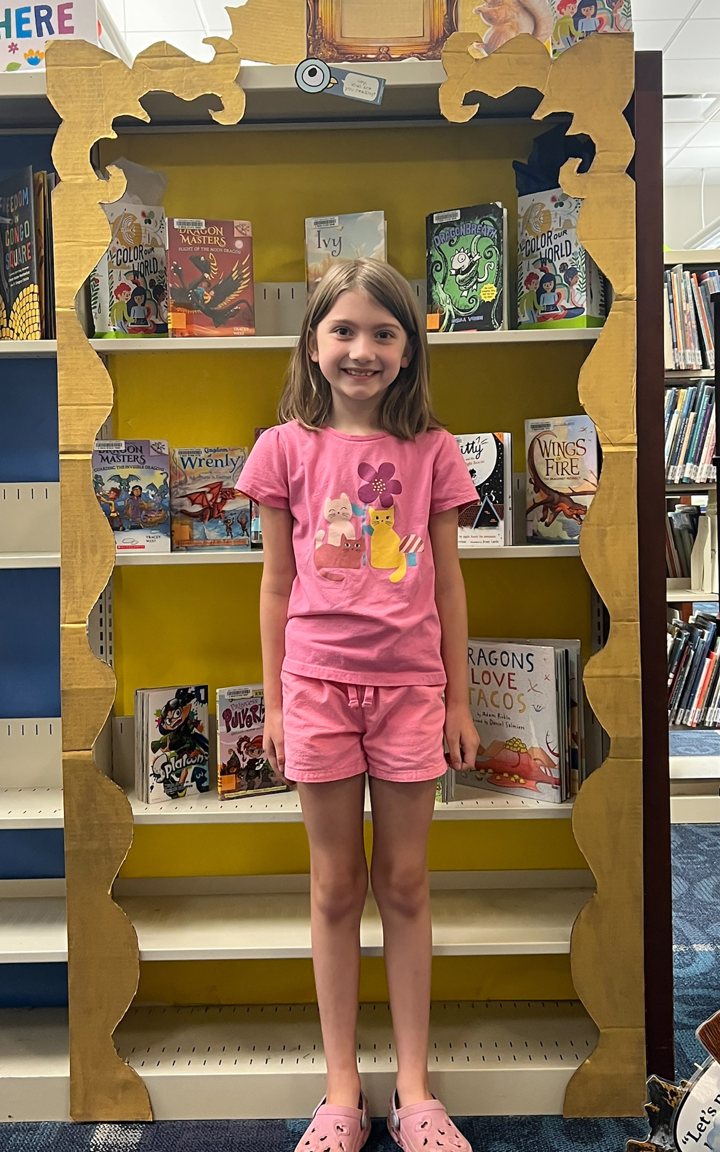 Kid Librarian Zoie