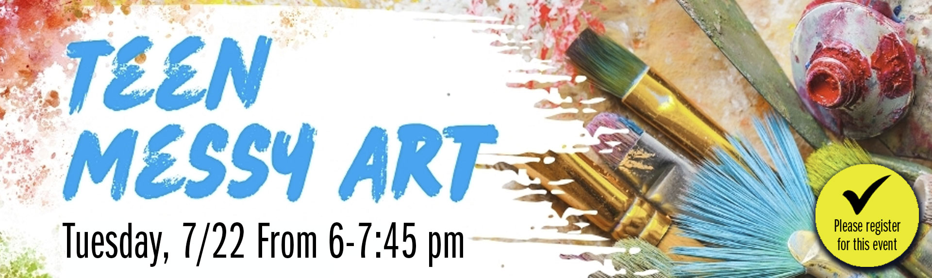 Teen Messy Art 