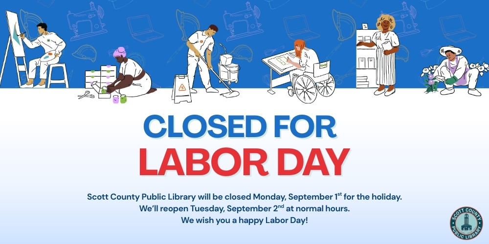 library closed for Labor Day