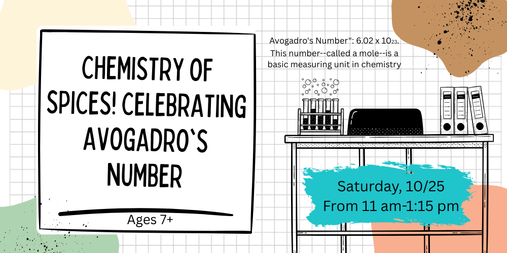 Chemistry of Spices! Celebrating Avogadro's Number