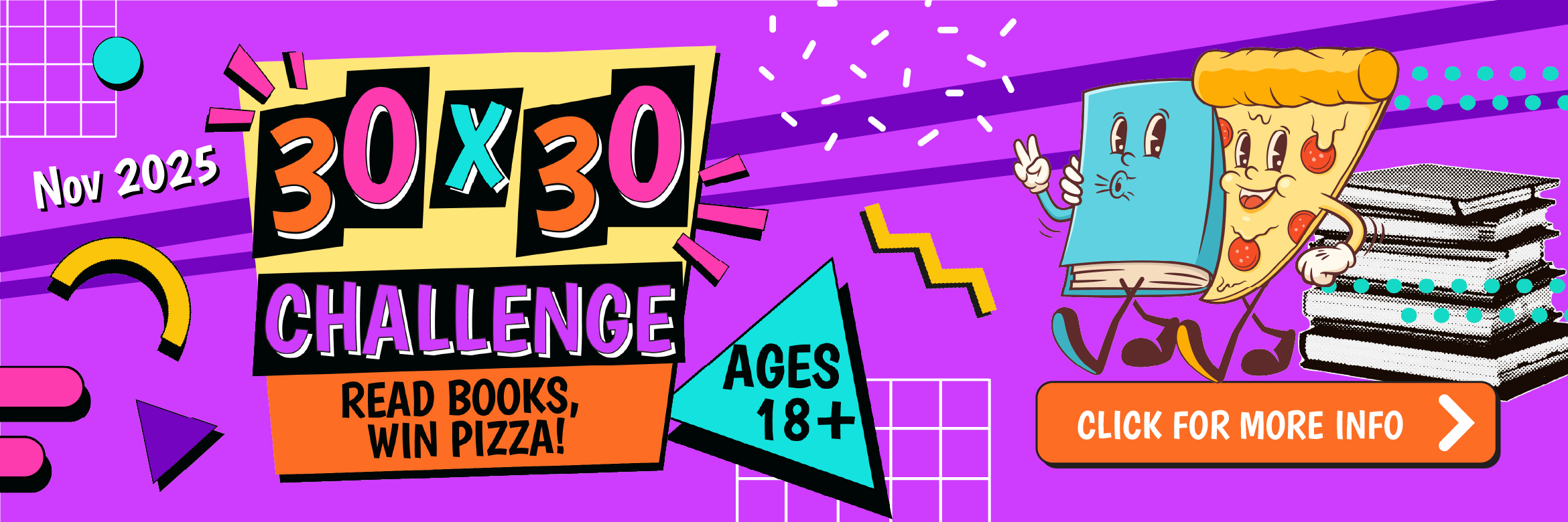 30 for 30 reading challenge