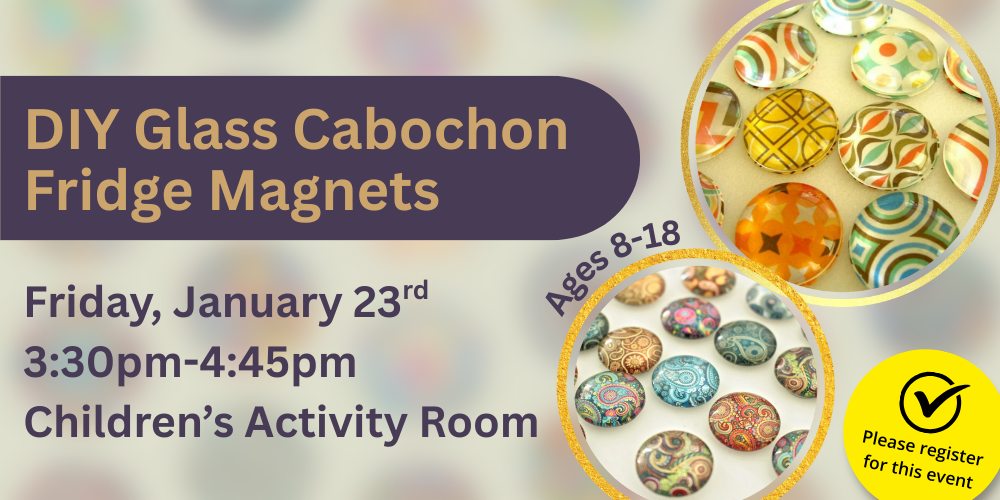 DIY Glass Cabochon Fridge Magnets