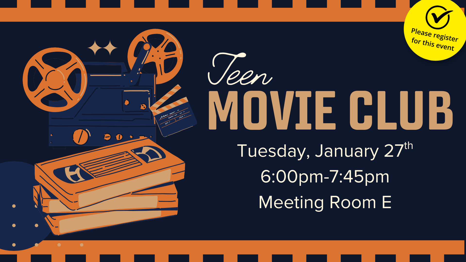Teen Movie Club (Ages 12-18)