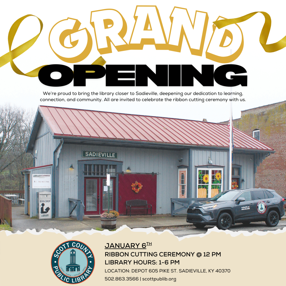 Sadieville Grand Opening for paper