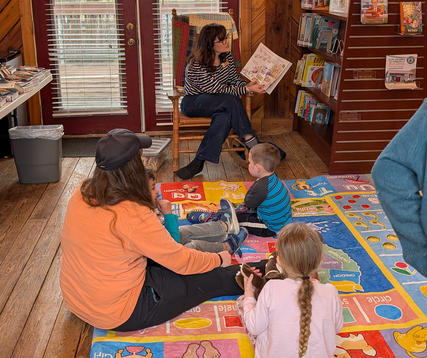 Sadieville grand opening storytime