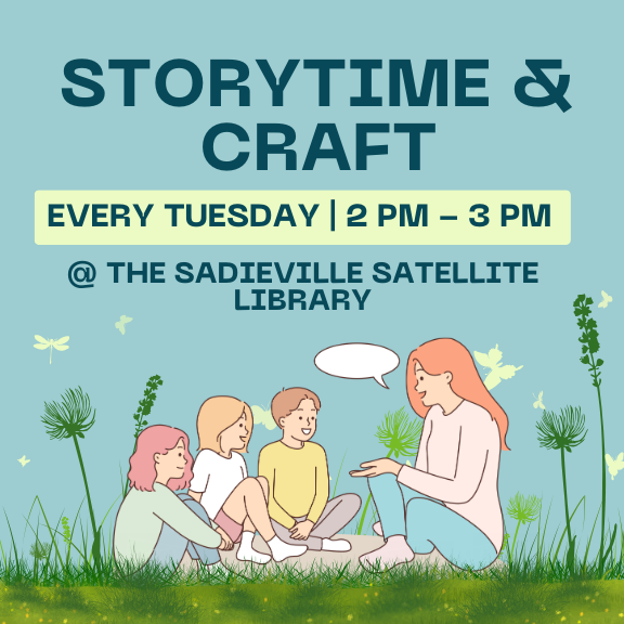 Storytime and craft in Sadieville Satellite site