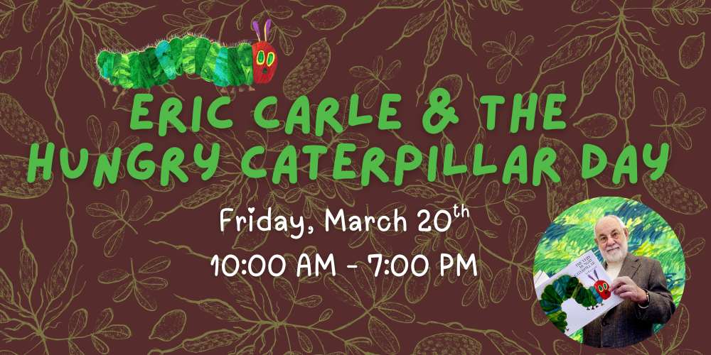 Eric Carle & The Hungry Caterpillar Day (Family crafts all day)