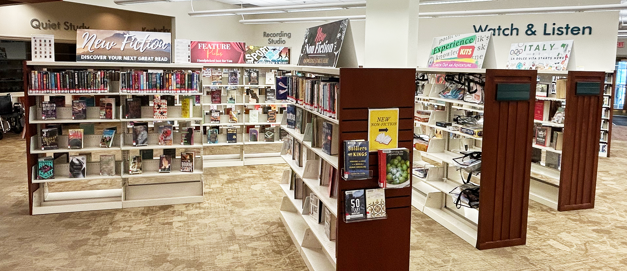 Market Place Book Display
