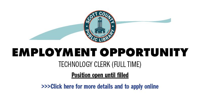 employment opportunity: Technology Clerk
