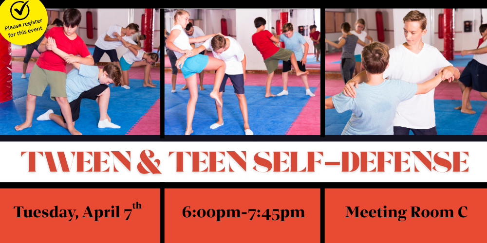 Tween & Teen Self-Defense (Ages 8-18)