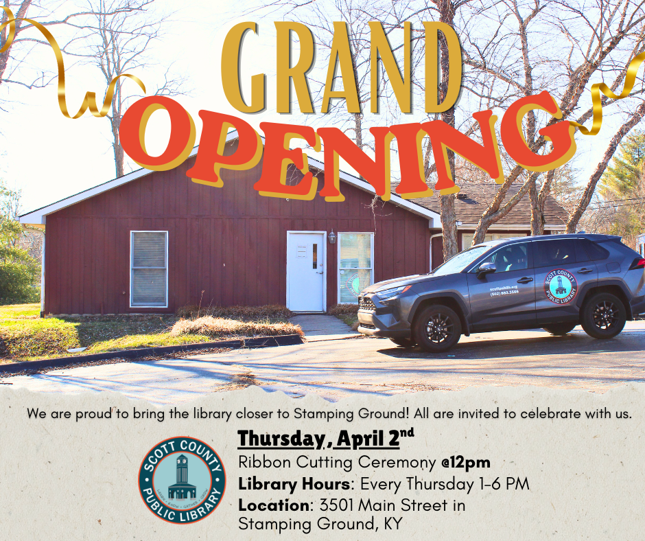 Stamping Ground Satellite Library Grand Opening
