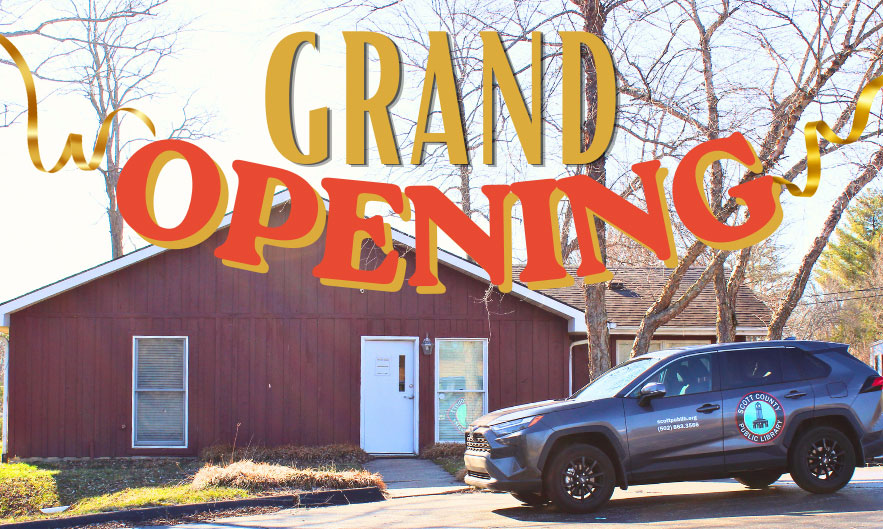 Stamping Ground Satellite library grand opening