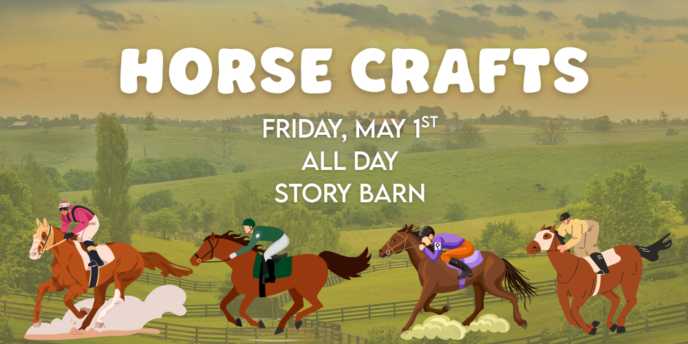 Horse Crafts Available until gone! (Families)