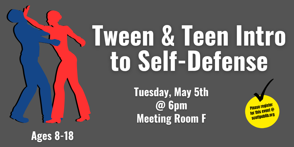 Tween & Teen Intro Self-Defense (Ages 8-18)
