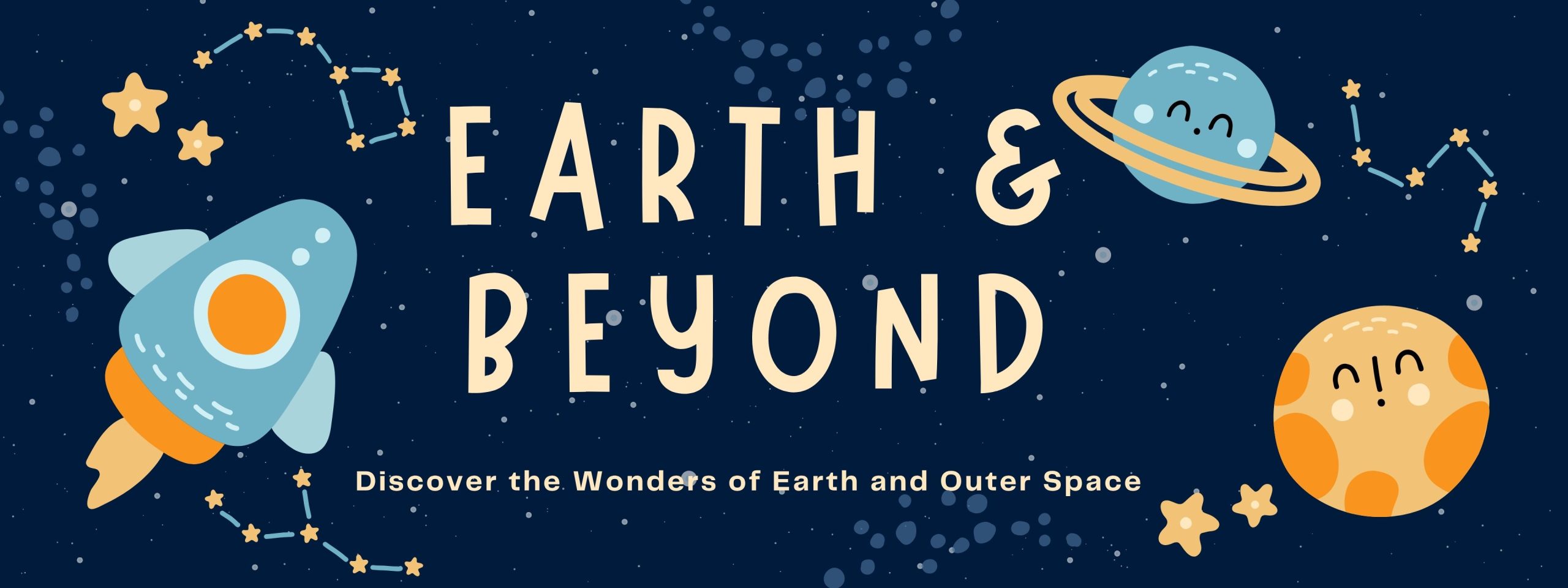 Earth and beyond sign