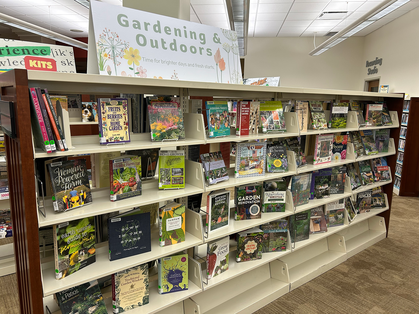 gardening and outdoor shelf
