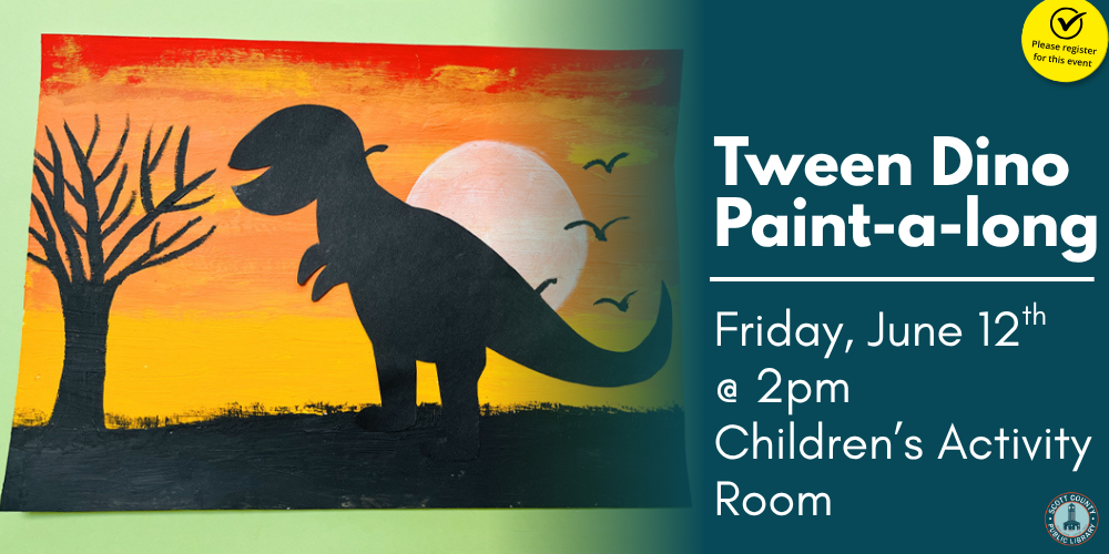 Tween Dinosaur Paint-along