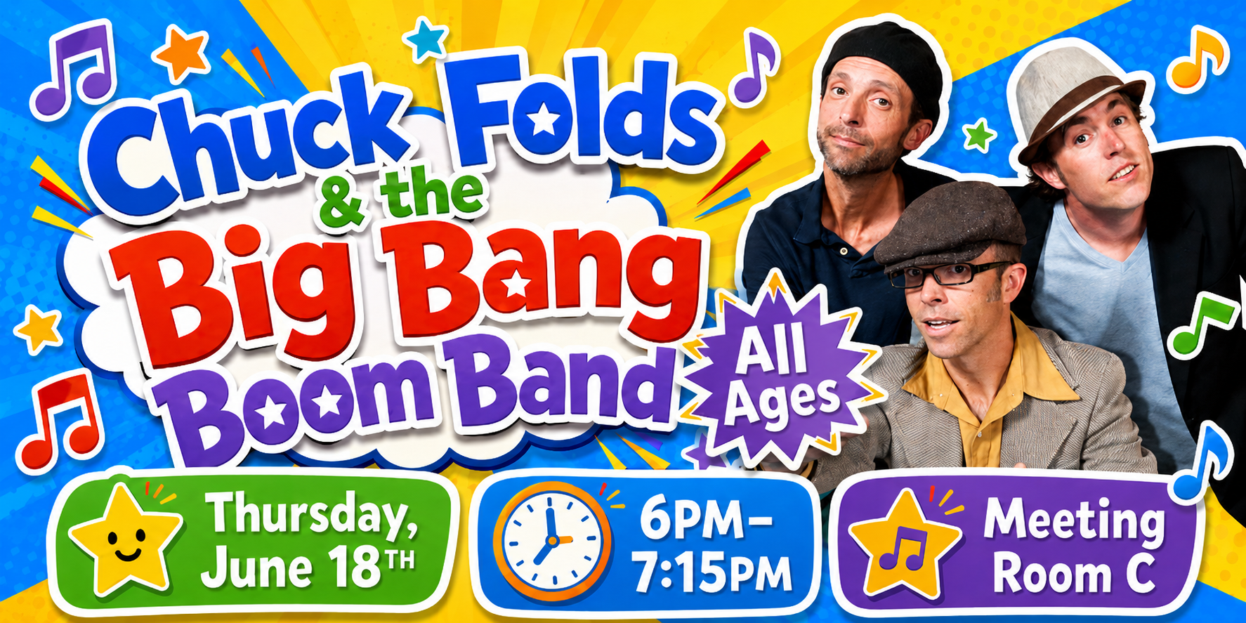 Chuck Folds & the Big Bang Boom Band