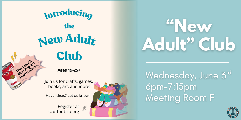 New Adult Club (Ages 19-25y+) Mini Pop-Art Masterpieces!
