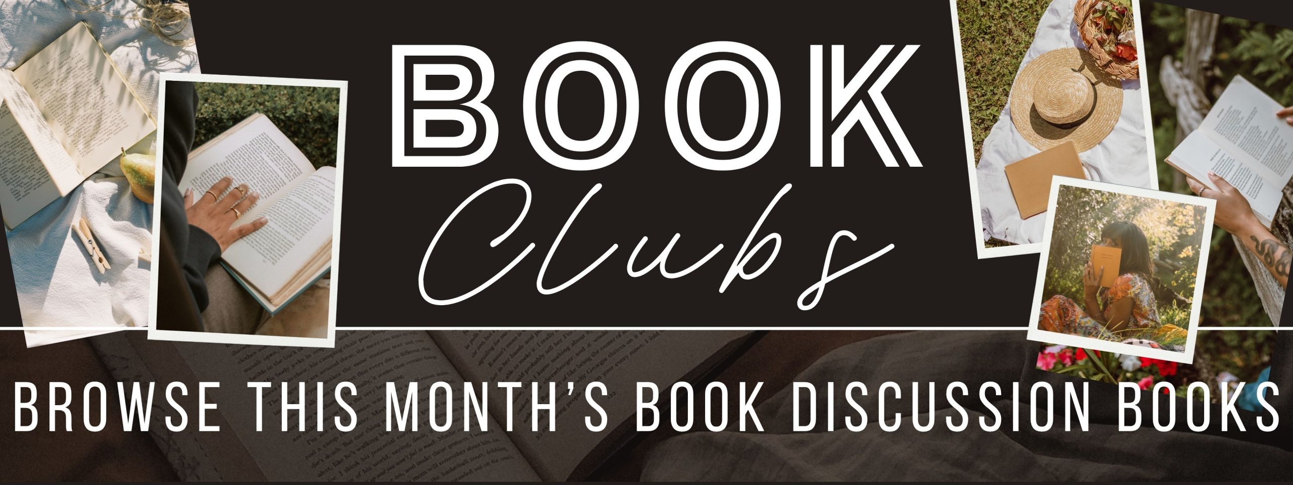 Book Club sign