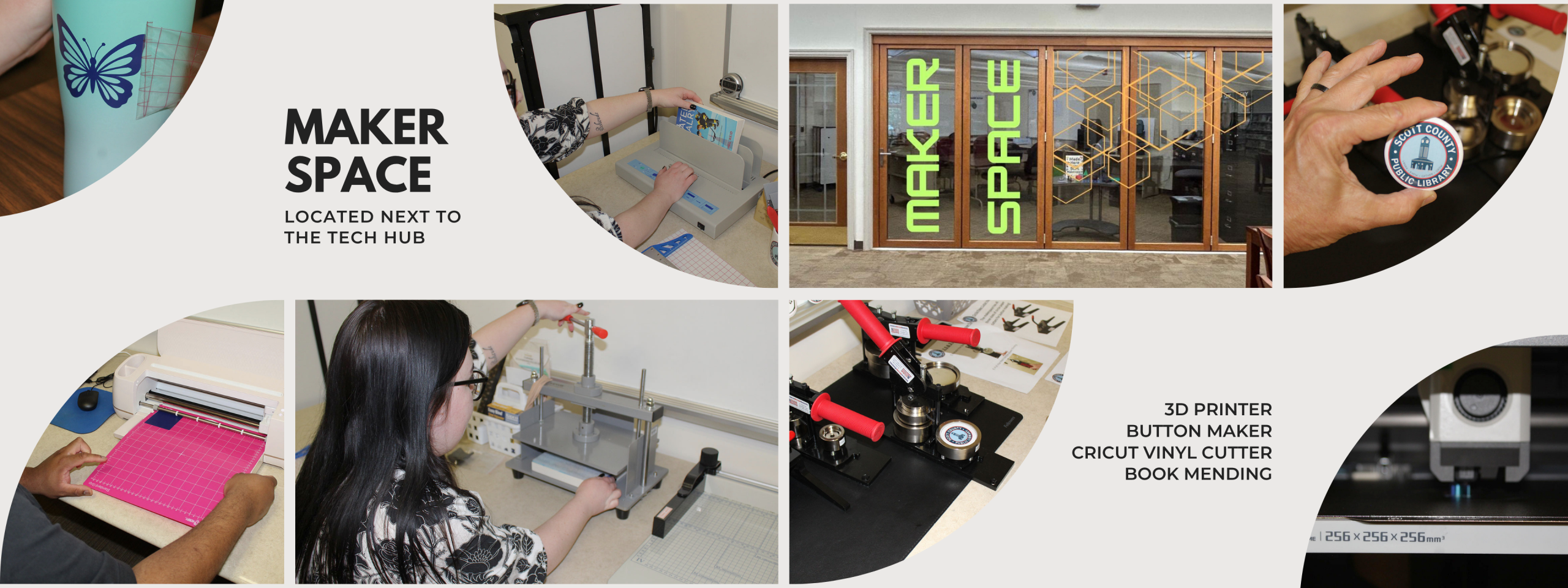 maker space collage