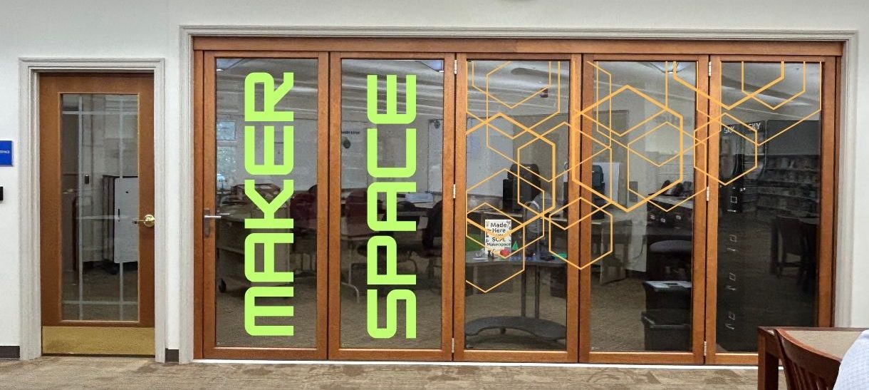 Makerspace sign