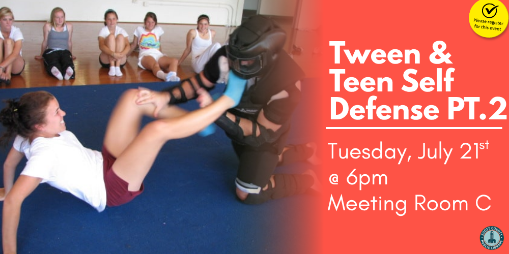 Tween & Teen Self-Defense Part two