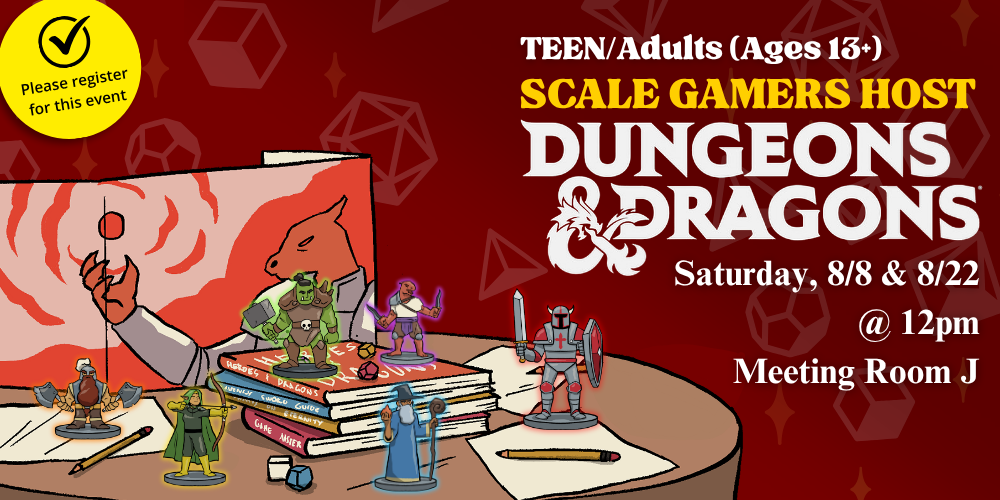 SCALE Gamers Host DnD & Board Games