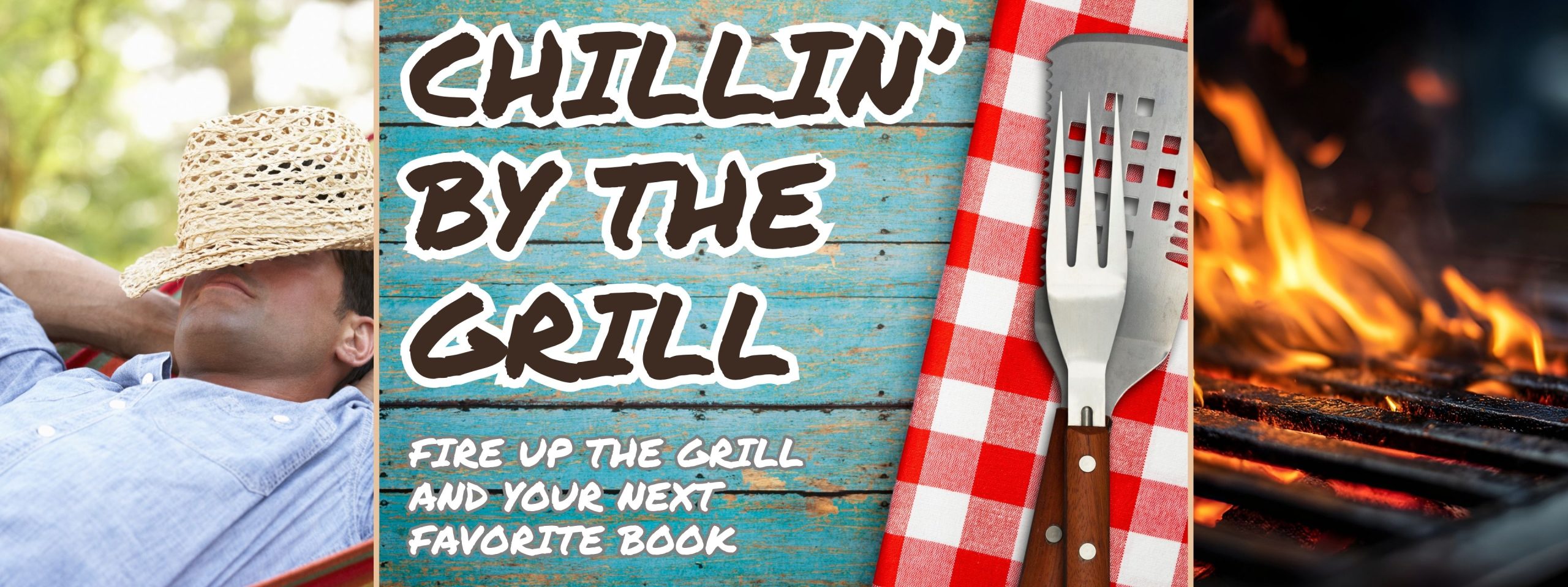 Chillin' by the grill book banner
