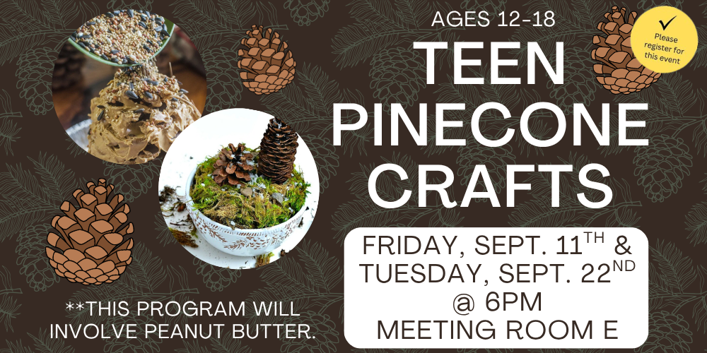 Teen Pinecone Crafts